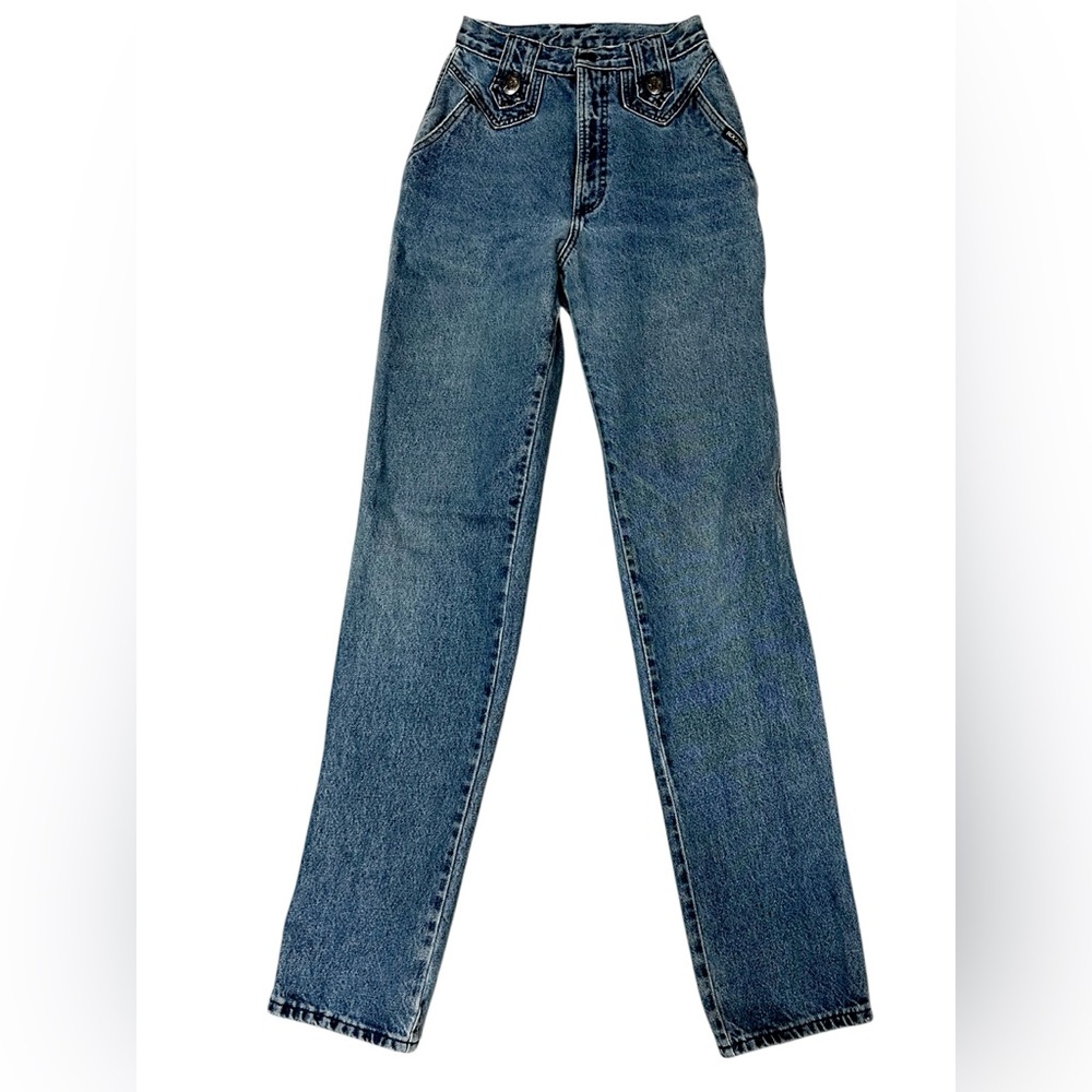 Vintage Rockies Miller International Premium Denim Jeans - Light Blue